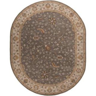 Artistic Weavers Elam Moss 6 ft. x 9 ft. Oval Indoor Area Rug S00151006844