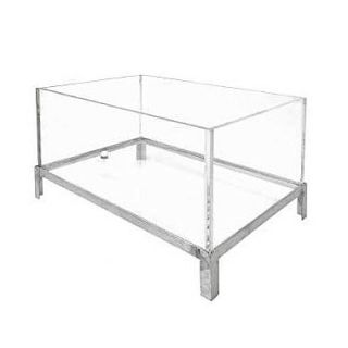 Buffet Enhancements Stainless Steel and Acrylic Beer Display; 24 W