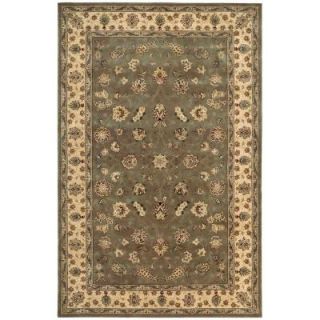 Nourison 2000 Olive 5 ft. 6 in. x 8 ft. 6 in. Area Rug 127884