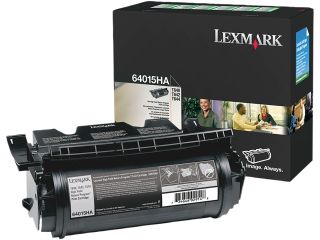 Lexmark 64015HA T64x High Yield  Print Cartridge; black 21,000 page yield  (Return Program)