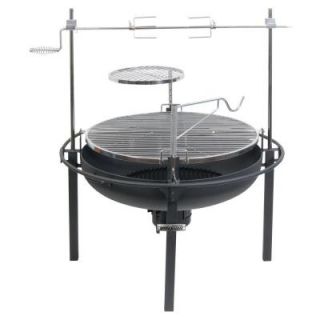 Brinkmann Ranch Outdoor Firepit and Charcoal Grill 810 3070 SB