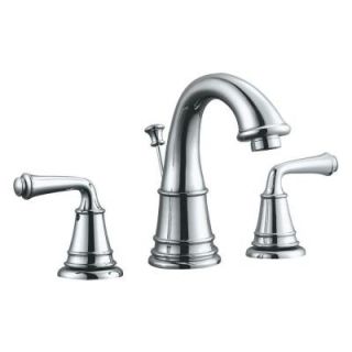 Design House Eden 8 in. Widespread 2 Handle Bathroom Faucet in Polished Chrome 524553