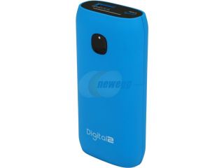 Refurbished: Digital2 Blue 4400 mAh Portable Battery RP 4400F_BL