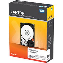 WD Mainstream 500GB Internal Hard Drive For Notebook Computers