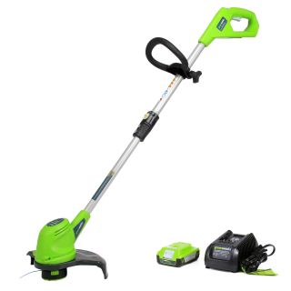 GreenWorks 21262 20 volt 12 inch Cordless String Trimmer with 2AH