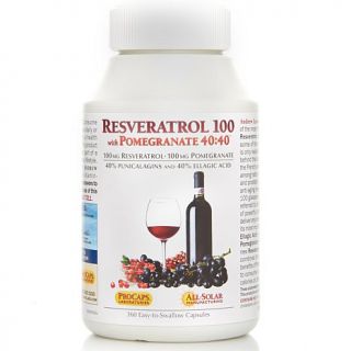 Resveratrol 100 with Pomegranate 40:40   360 Capsules   6267100