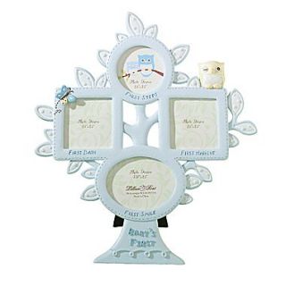 Lillian Rose™ Baby Collection 9.25 x 10.25 First Year Picture Frame, Pink owl