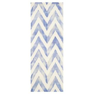 Safavieh Carl Area Rug   Ivory/Blue (23x8)