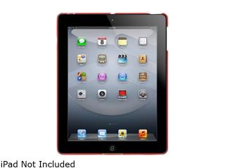 SwitchEasy SW NUIP3 R Nude Slim Case for iPad with Retina Display & iPad 2   Red