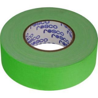 Rosco GaffTac Gaffer Tape   Fluorescent Green 851 12224 4850