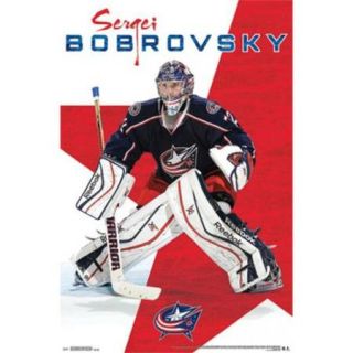 Columbus Blue Jackets   Sergei Bobrovsky 2013 Poster Print (24 x 36)