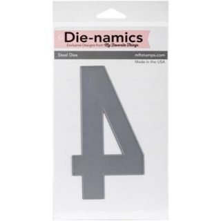 Die Namics Number Die, 4, 5.25"H