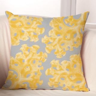 Checkerboard, Ltd Coral Throw Pillow