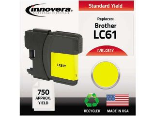 Innovera IVRLC61Y Yellow Ink Cartridge