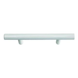 Atlas Homewares Successi Collection High White Gloss 5.35 in. Skinny Linea Pull A837 WG