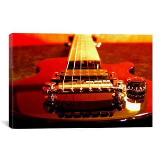 iCanvas Electric Guitar Photographic Print on Canvas