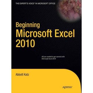 Beginning Microsoft Excel 2010