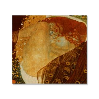 Gustav Klimts Danae Print on Wood   Shopping   Big