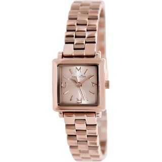 Marc By Marc Jacobs Womens Katherine MBM3288 Rose Goldtone Stainless