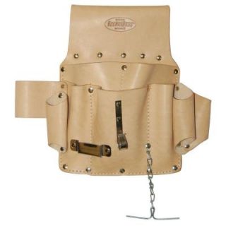 Bucket Boss Saddle Leather Electrician's Pouch 55115
