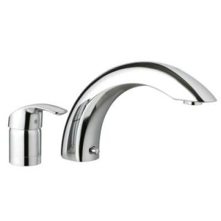 GROHE Euro Smart Single Handle 2 Hole Deck Mount Roman Tub Faucet in StarLight Chrome 32 645 001