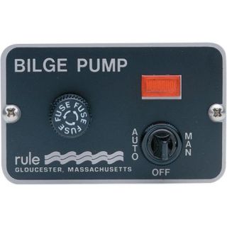 Rule 3 Way Bilge Panel Lighted Switch
