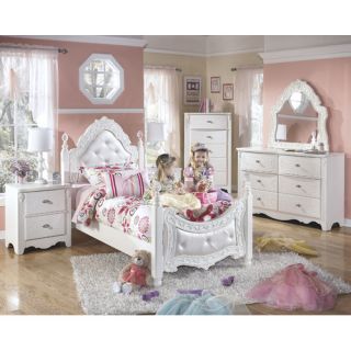 Signature Design by Ashley Exquisite Kids Four Poster Bed