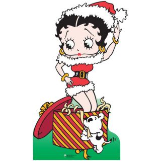 Betty Boop Christmas Present Cardboard Stand Up by Advanced Graphics