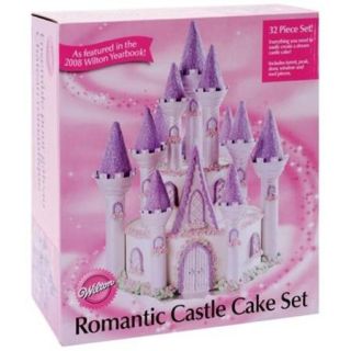 Wilton Romantic Castle Cake Set, 32 pc. 301 910