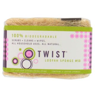 Twist #50 Loofah Sponge (2 Count) by Fortune Products