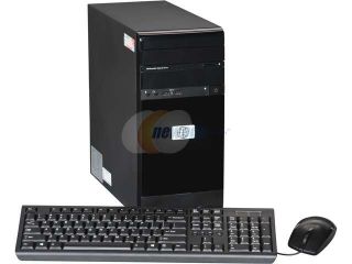 Refurbished: HP Pavilion Desktop PC with Dual Core Accelerated CPU: AMD Fusion E300 (Zacate) 1.30Ghz,  4GB DDR3 MEMORY, 500GB HDD, RADEON HD 6310, DVI and VGA Output, DVDRW, Windows 8 64 Bit