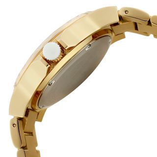 Marina Gold Tone Stainless Steel White Dial Yellow Bezel Gold Tone SS