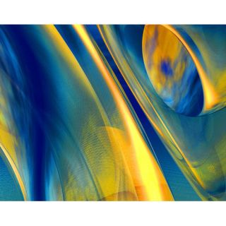 Way Cool Blue by Scott J. Menaul Graphic Art on Wrapped Canvas by