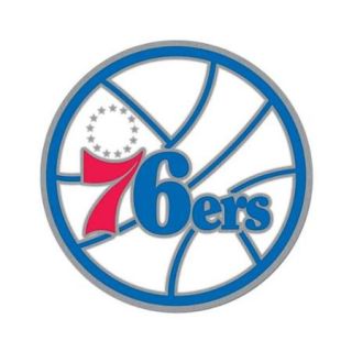Philadelphia 76ers Official NBA 1 inch Lapel Pin by Wincraft