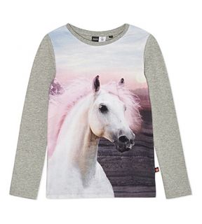 MOLO   Rominda horse print t shirt 4 14 years