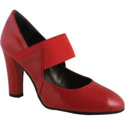 Womens Rose Petals by Walking Cradles Anthem Red Soft Patent/Red Gore