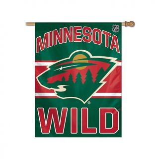 NHL Team Logo 27" x 37" Vertical Banner   Minnesota Wild   7800224
