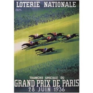 Loterie Nationale Poster Print by Paul Colin (28 x 40)