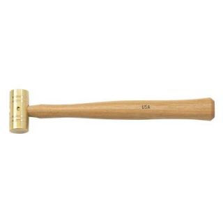 Armstrong 2 lb. Hickory Handle Brass Hammer 81 112