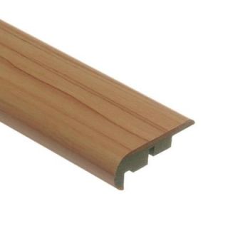 Zamma Brilliant Maple 3/4 in. Thick x 2 1/8 in. Wide x 94 in. Length Laminate Stair Nose Molding 0137541514