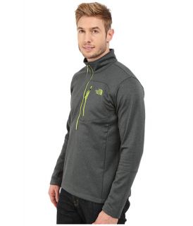 The North Face Canyonlands 1/2 Zip Pullover Spruce Green Heather/Macaw Green