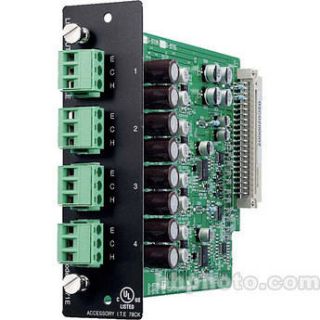Toa Electronics D 971E   4 x Balanced Line Output Module D 971E