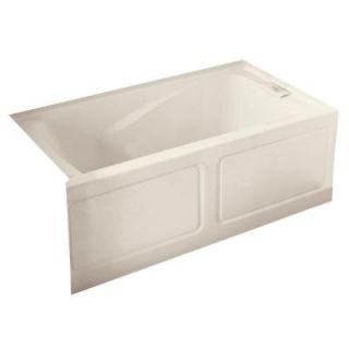 American Standard EverClean 5 ft. x 32 in. Right Drain Soaking Tub with Integral Apron in Linen 2425L.102.222