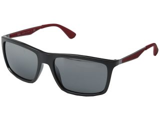 Ray Ban RB4228 58mm Red Rubber/Grey Mirror Silver Gradient