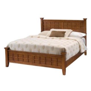 Home Styles Arts and Crafts Cottage Oak Queen size Bed 5180 500