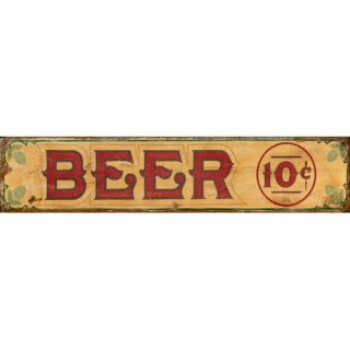 Red Horse Beer Vintage Advertisement Plaque by Vintage Signs