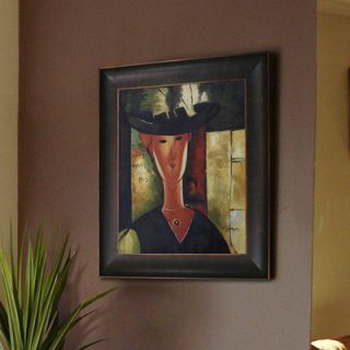 Tori Home Portrait of Madam Pompadour by Amedeo Modigliani Framed