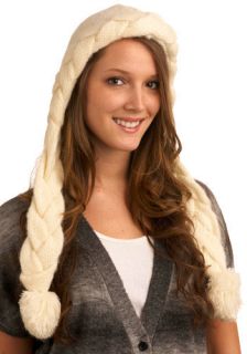 Not A braid of the Cold Hood in Pearl  Mod Retro Vintage Hats