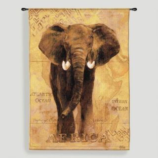African Voyage l Tapestry Wall Hanging
