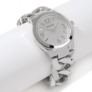 R.J. Graziano "Luxury Class" Bold Curb Link Bracelet Watch